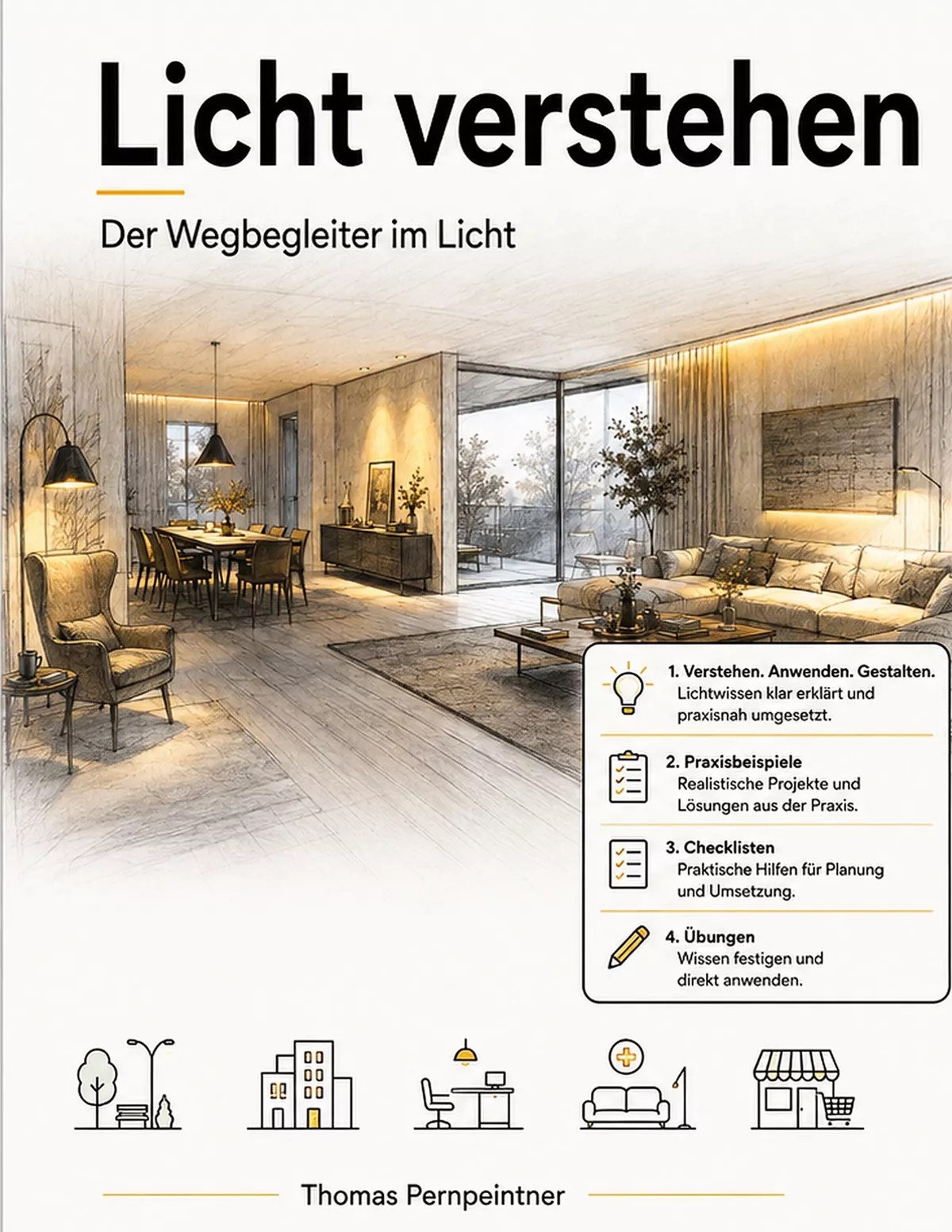 Buchcover: Licht verstehen von Thomas Pernpeintner