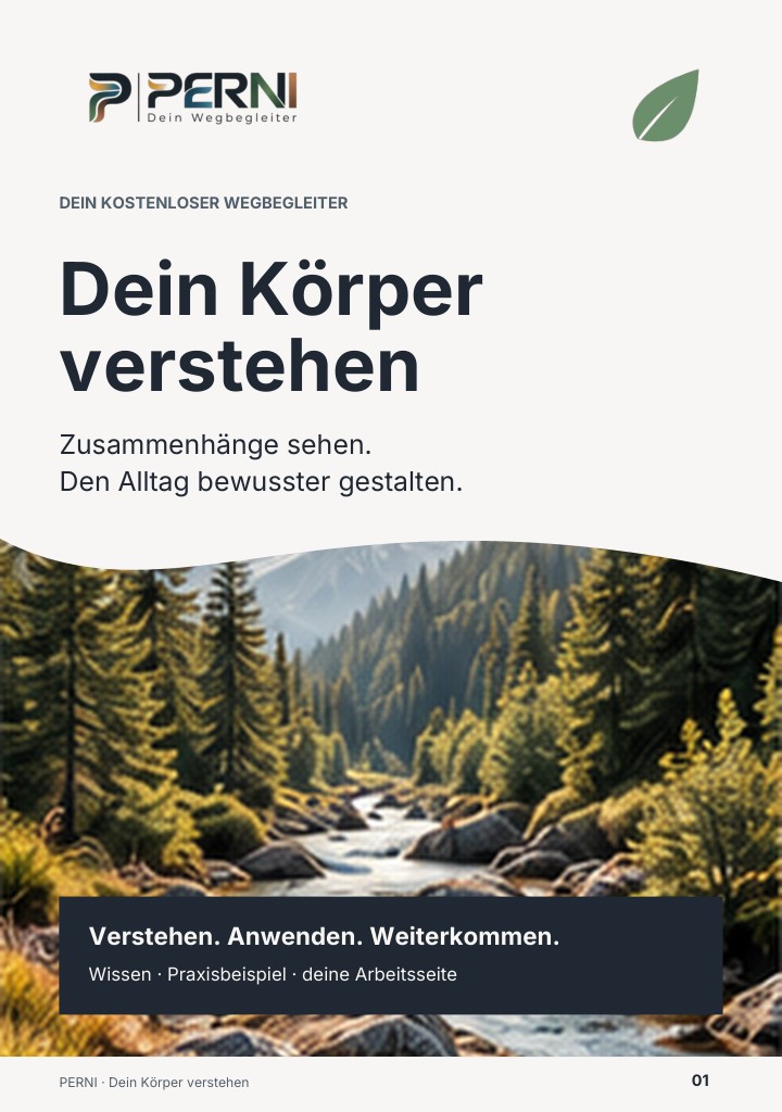Vorschau: kostenloser Wegbegleiter Dein Körper verstehen
