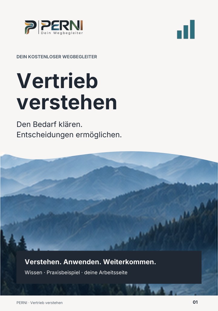 Vorschau: kostenloser Wegbegleiter Vertrieb verstehen